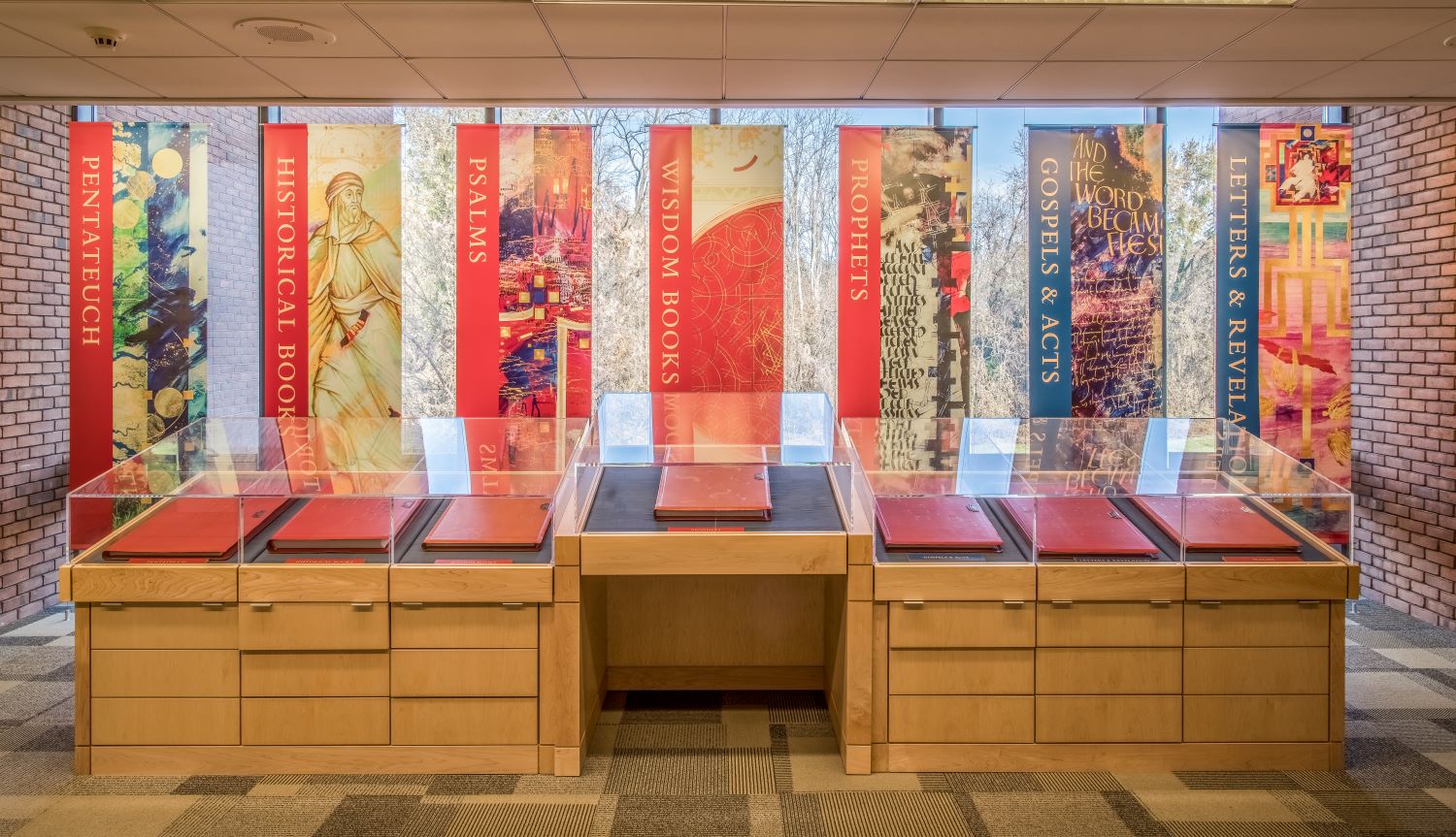 The St. John's Bible Display at LNDL