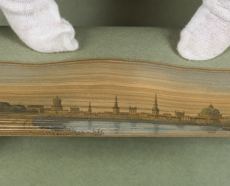 Fore-edge painted book