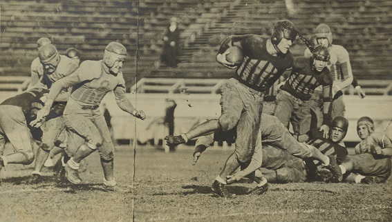 Loyola football game, 1930s